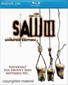Saw III (Unrated Edition) [Blu-ray] Cover
