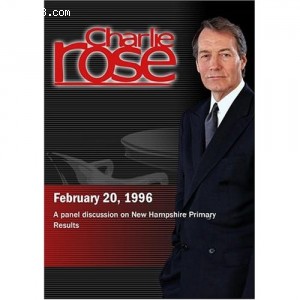 Charlie Rose with Arianna Huffington; Walter Isaacson, Lawrence O'Donnell, Ed Rollins, Laura Ingram &amp; Roger Stone (February 20, 1996) Cover