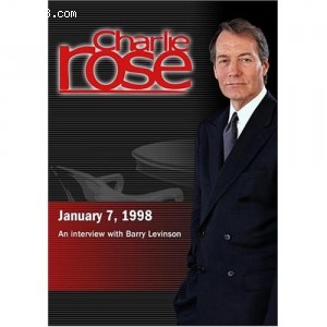 Charlie Rose with Barry Levinson (January 7, 1998) Cover