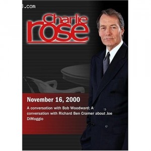 Charlie Rose with Bob Woodward; Richard Ben Cramer (November 16, 2000) Cover
