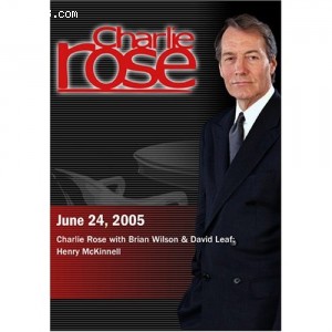 Charlie Rose with Brian Wilson &amp; David Leaf; Henry McKinnell (June 24, 2005) Cover