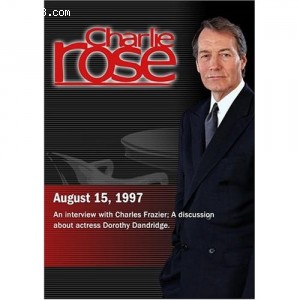Charlie Rose with Charles Frazier; Cicely Tyson, Ruby Dee &amp; Donald Bogle (August 15, 1997) Cover