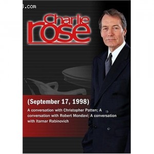 Charlie Rose with Christopher Patten; Robert Mondavi; Itamar Rabinovich (September 17, 1998) Cover