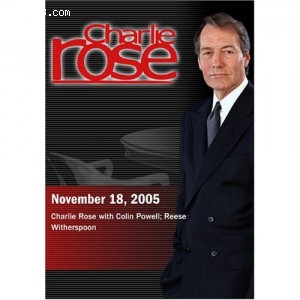 Charlie Rose with Colin Powell; Reese Witherspoon (November 18, 2005) Cover