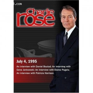 Charlie Rose with Daniel Boulud; Gene Jankowski; Elaine Pagels; Patricia Harrison (July 4, 1995) Cover