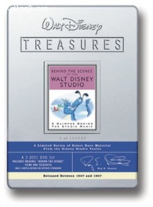 Walt Disney Treasures - Behind the Scenes at the Walt Disney Studio Cover