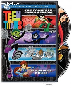 Teen Titans - The Complete Third Season (DC Comics Kids Collection) Cover