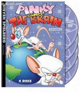 Pinky and the Brain, Vol. 3 Cover