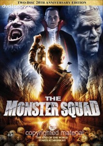 Monster Squad 20th Anniversary Edition, The Cover