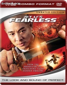 Jet Li's Fearless (HD DVD Combo Format) Cover