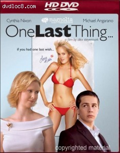 One Last Thing [HD DVD] Cover