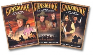 Gunsmoke Movie Collection (Return to Dodge/The Last Apache/To the Last Man) Cover