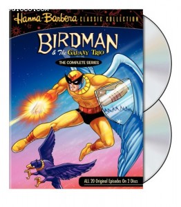 Birdman and the Galaxy Trio: The Complete Series Cover