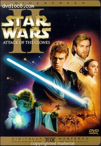 Star Wars Episode II: Attack Of The Clones (Widescreen) Cover