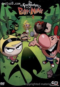Grim Adventures of Billy and Mandy: The Complete Season 1, The Cover