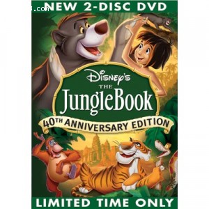 The Jungle Book 40th Anniversary Platinum Edition (Future Shop Exclusive Steelbook) Cover