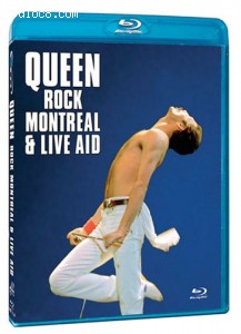 Queen Rock Montreal &amp; Live Aid [Blu-ray] Cover