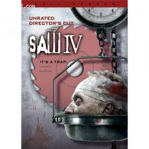 Saw IV: Unrated Director's Cut (Fullscreen) Cover