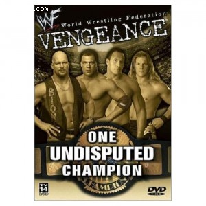 WWE Vengeance 2001 Cover