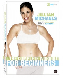 Jillian Michaels for Beginners - Frontside / Backside Cover