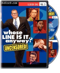 Whose Line Is It Anyway? - Season 1, Vol. 2 (Uncensored) Cover