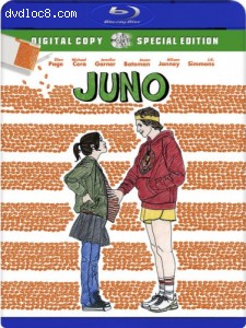 Juno (Digital Copy Special Edition) [Blu-ray] Cover