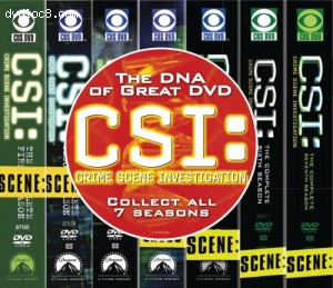 C.S.I. Crime Scene Investigation - Seasons 1-7 Cover