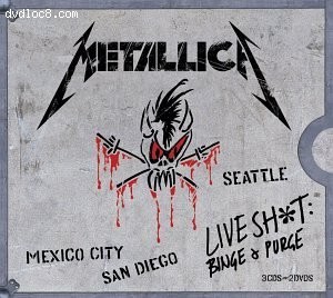 Metallica - Live Shit: Binge and Purge Cover