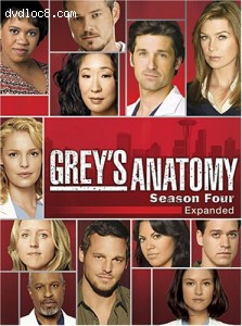Grey's Anatomy: The Complete Fourth Season Cover