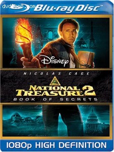 National Treasure 2: Book of Secrets [Blu-ray] Cover
