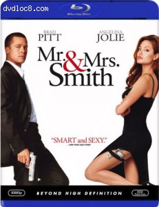 Mr &amp; Mrs Smith [Blu-ray] Cover