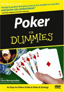Poker for Dummies Cover