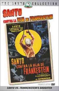 Santo vs Frankenstein's Daughter Cover
