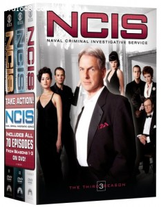 NCIS Naval Criminal Investigative Service - The Complete Seasons 1-3 Cover