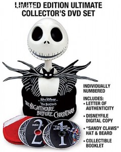 Tim Burton's The Nightmare Before Christmas: Collector's Edition - Ultimate Collector's DVD Set + Digital Copy Cover