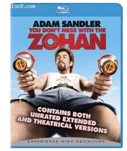 You Don't Mess With the Zohan (Unrated) [Blu-ray] Cover