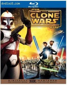 Star Wars: The Clone Wars (Ws Lent Ac3 Dol) [Blu-ray] Cover