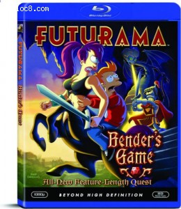 Futurama: Bender's Game [Blu-ray] Cover
