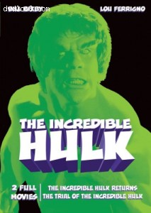 Incredible Hulk Returns / The Trial of the Incredible Hulk, The (1 Disc  Edition) Cover