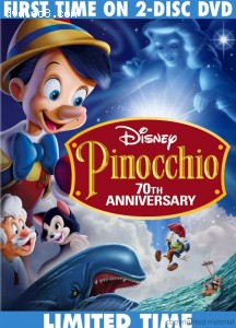 Pinocchio: 70th Anniversary - Platinum Edition Cover