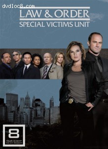 Law &amp; Order: Special Victims Unit - The Eighth Year Cover