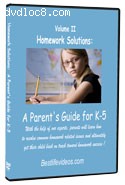 Homework Solutions: A Parent's Guide for K-5 Cover