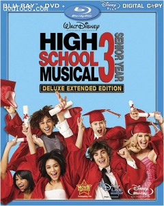 High School Musical 3: Senior Year (Deluxe Extended Edition + Digital Copy and BD Live) [Blu-ray] Cover