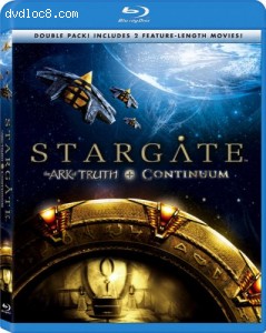 Stargate: The Ark of Truth/Stargate: Continuum [Blu-ray] Cover