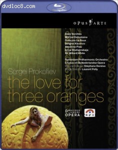 Prokofiev: The Love for Three Oranges [Blu-ray] Cover