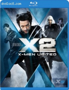 X2: X-Men United [Blu-ray] Cover