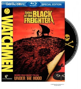 Watchmen: Tales of the Black Freighter &amp; Under the Hood (+ Digital Copy) [Blu-ray] Cover
