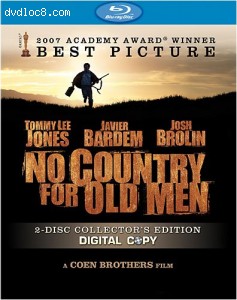 No Country for Old Men (2-Disc Collector's Edition + Digital Copy) [Blu-ray] Cover