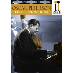 Jazz Icons: Oscar Peterson - Live in '63, '64 &amp; '65 Cover