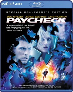 Paycheck [Blu-ray] Cover